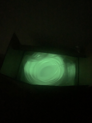 Luminous Glowing Silicone Rubber Tubing Fishing Luminous Tube In Dark
