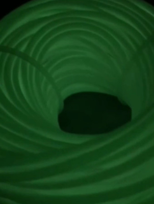 Luminous Glowing Silicone Rubber Tubing Fishing Luminous Tube In Dark