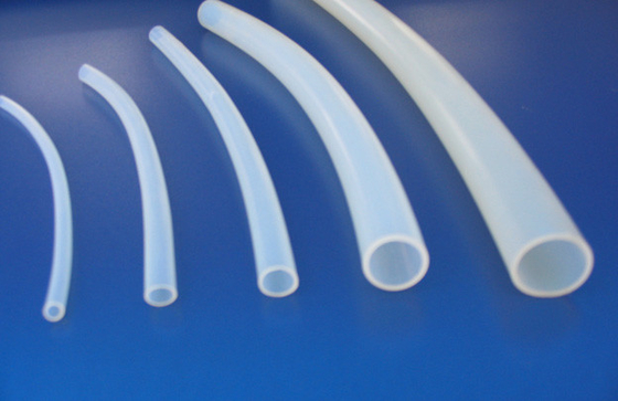 Customized High Temp Silicone Tubing Shock Resistant , 30-80A Hardness